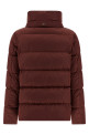 Блестящая атласная пуховая куртка бордового цвета HERNO PI001936D12170Z6705 Блестящая атласная пуховая куртка бордового цвета HERNO PI001936D12170Z6705