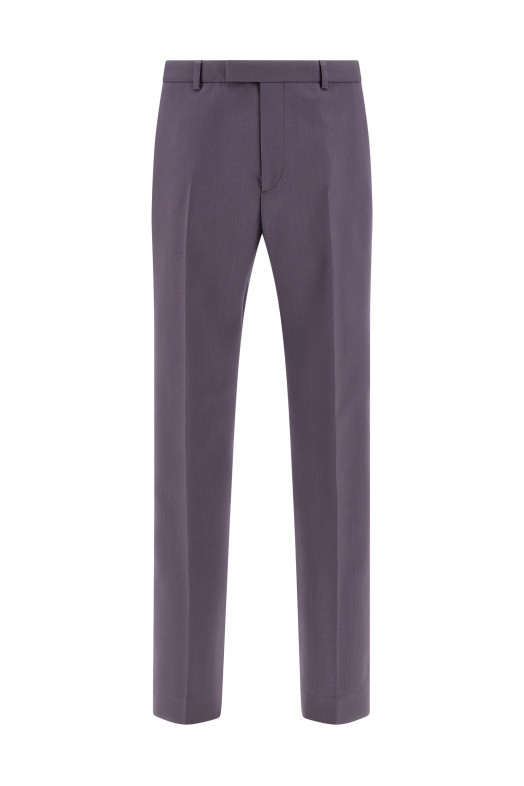 Tailored trousers Purple