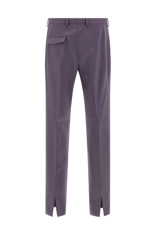 Tailored trousers Purple