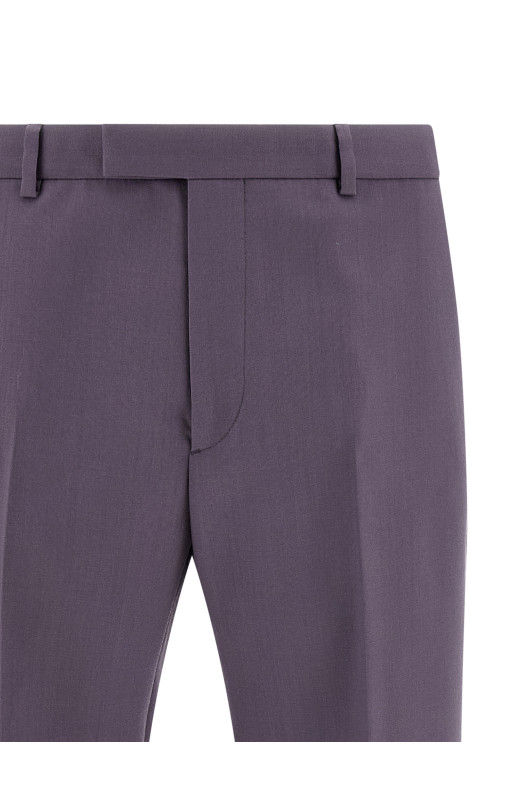 Tailored trousers Purple