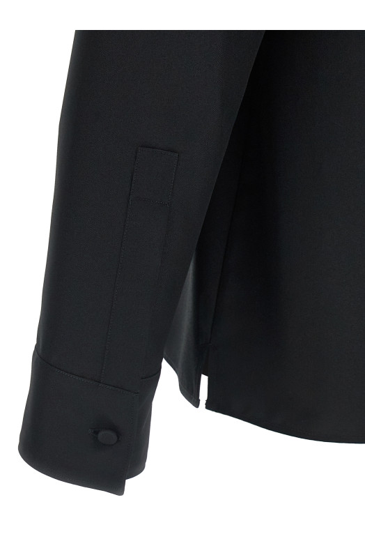 Technical Panama shirt Black