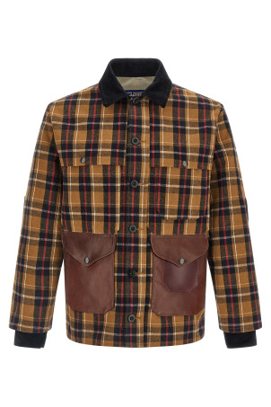 Куртка Filson x Junya Watanabe з клаптями, різнокольорова WPJ0241 Куртка Filson x Junya Watanabe з клаптями, різнокольорова WPJ0241