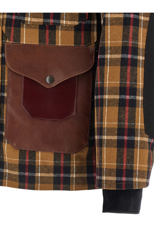 Filson x Junya Watanabe куртка из лоскутков Разноцветная WPJ0241