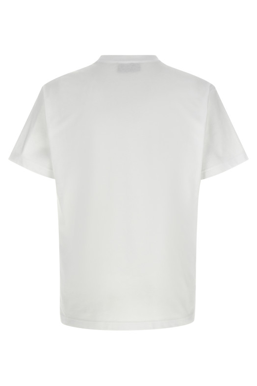 Logo embroidery t-shirt White Logo embroidery t-shirt White