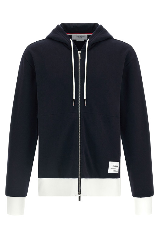 '4 Bar' insert hoodie Blue '4 Bar' insert hoodie Blue