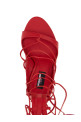 Capsule sandals Vaquera x Dsquared2 Red