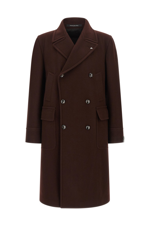 'Sherry' coat Bordeaux