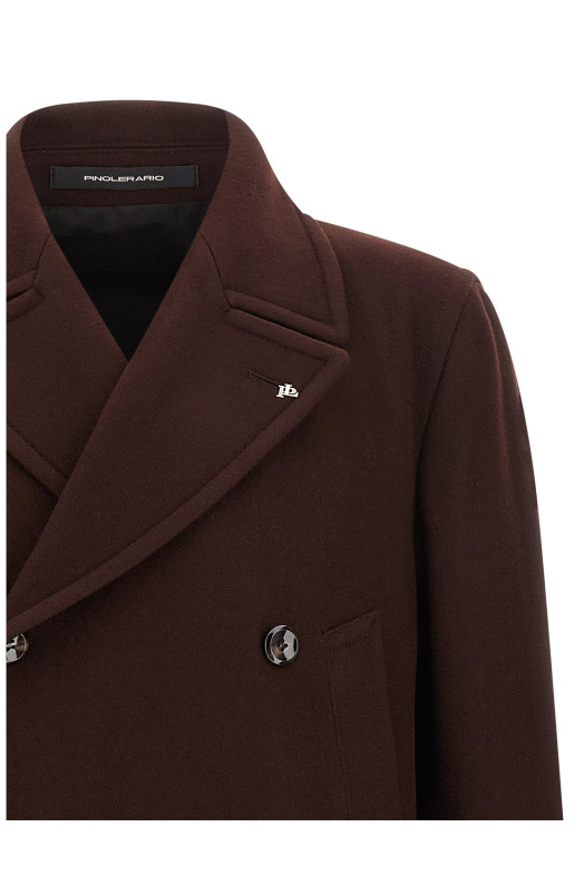 'Sherry' coat Bordeaux