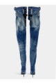 Bettter x Dsquared2 capsule boots Blue