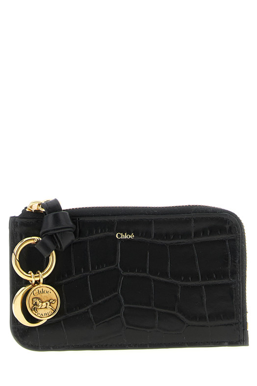 'Alphabet' card holder Black 'Alphabet' card holder Black