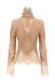 Lace insert sweater Beige Lace insert sweater Beige