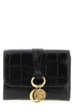 'Alphabet' small wallet Black