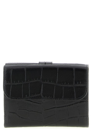 'Alphabet' small wallet Black