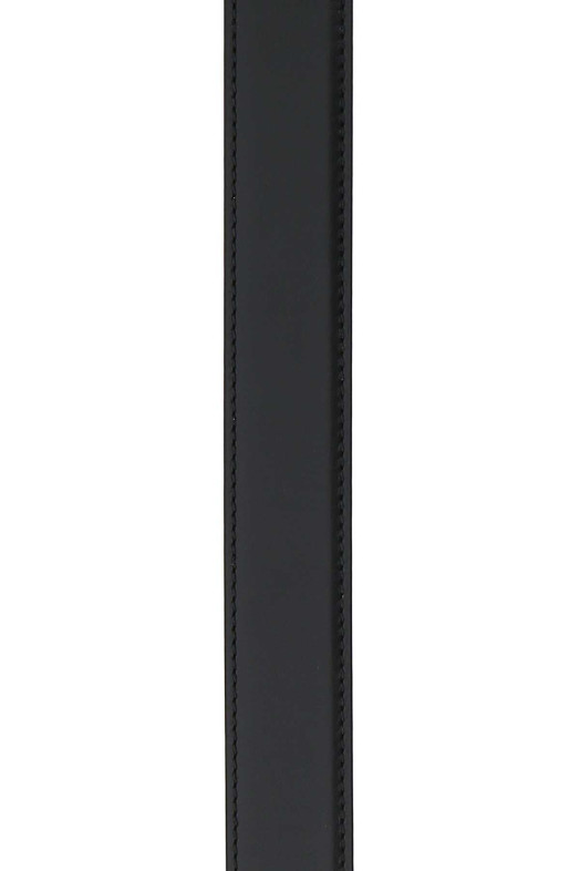 Чорний шкіряний ремінь La Medusa Чорний VERSACE (1001364DVTP1)