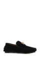 Черные замшевые мокасины VERSACE (10037011A00634) Черные замшевые мокасины VERSACE (10037011A00634)