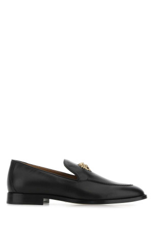 Черные кожаные мокасины La Medusa VERSACE (10037941A00693) Черные кожаные мокасины La Medusa VERSACE (10037941A00693)