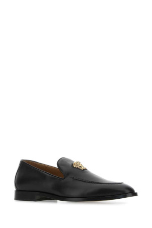 Черные кожаные мокасины La Medusa VERSACE (10037941A00693) Черные кожаные мокасины La Medusa VERSACE (10037941A00693)