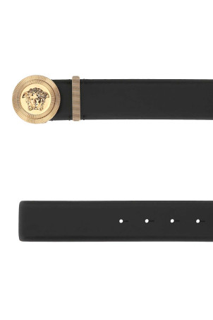 Чорний шкіряний ремінь VERSACE (1003873DVTP1) Чорний шкіряний ремінь VERSACE (1003873DVTP1)