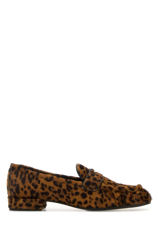 Printed calf hair loafers PRADA (1D175OFD020L8H) Printed calf hair loafers PRADA (1D175OFD020L8H)