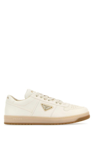 Кроссовки Downtown из кожи наппа цвета слоновой кости PRADA (2EE364FD001038) Кроссовки Downtown из кожи наппа цвета слоновой кости PRADA (2EE364FD001038)