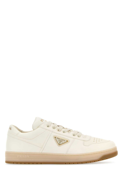 Кроссовки Downtown из кожи наппа цвета слоновой кости PRADA (2EE364FD001038) Кроссовки Downtown из кожи наппа цвета слоновой кости PRADA (2EE364FD001038)