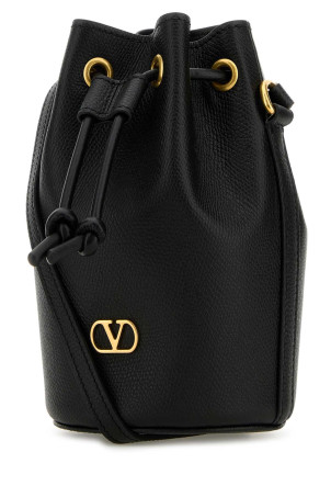 Black leather bucket bag Black VALENTINO GARAVANI (7W2P0AJ2SNP)