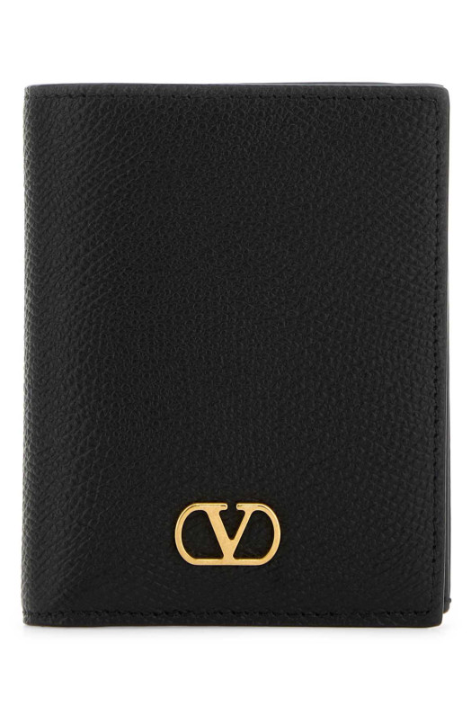 Black leather VLogo wallet Black VALENTINO GARAVANI (7W2P0AJ5SNP)