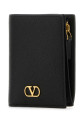 Black leather VLogo wallet Black VALENTINO GARAVANI (7W2P0AJ5SNP)