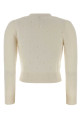 White wool blend sweater Beige CHLOE (CH25WMP08590) White wool blend sweater Beige CHLOE (CH25WMP08590)