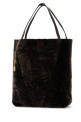 Dark brown shearling large Chloè Spin shopping bag CHLOE (CH25WS810Q45) Dark brown shearling large Chloè Spin shopping bag CHLOE (CH25WS810Q45)