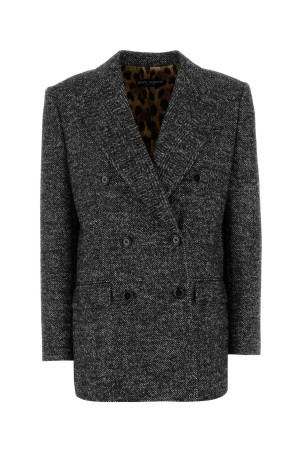 Embroidered wool blend blazer DOLCE & GABBANA (F293DTFCZAF) Embroidered wool blend blazer DOLCE & GABBANA (F293DTFCZAF)