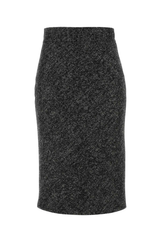 Embroidered wool blend skirt DOLCE & GABBANA (F4C6CTFCZAF) Embroidered wool blend skirt DOLCE & GABBANA (F4C6CTFCZAF)