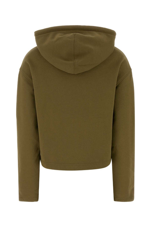 Army green cotton sweatshirt AMI (FSW767730) Army green cotton sweatshirt AMI (FSW767730)