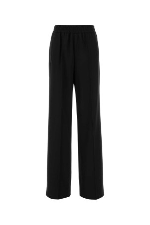 Black gabardine palazzo pant Black DOLCE & GABBANA (FTC6ZTFU2OW)