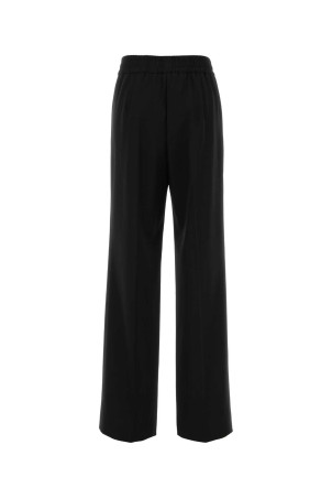 Black gabardine palazzo pant Black DOLCE & GABBANA (FTC6ZTFU2OW)