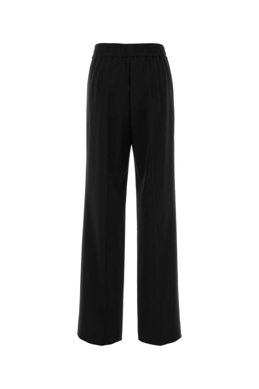 Black gabardine palazzo pant Black DOLCE & GABBANA (FTC6ZTFU2OW)