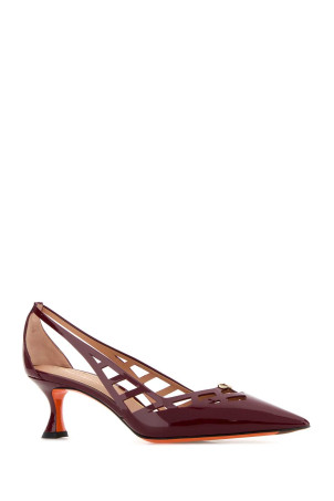 Бургундські шкіряні туфлі Stella від SANTONI (WDIS71775HI2NVHD) Бургундські шкіряні туфлі Stella від SANTONI (WDIS71775HI2NVHD)