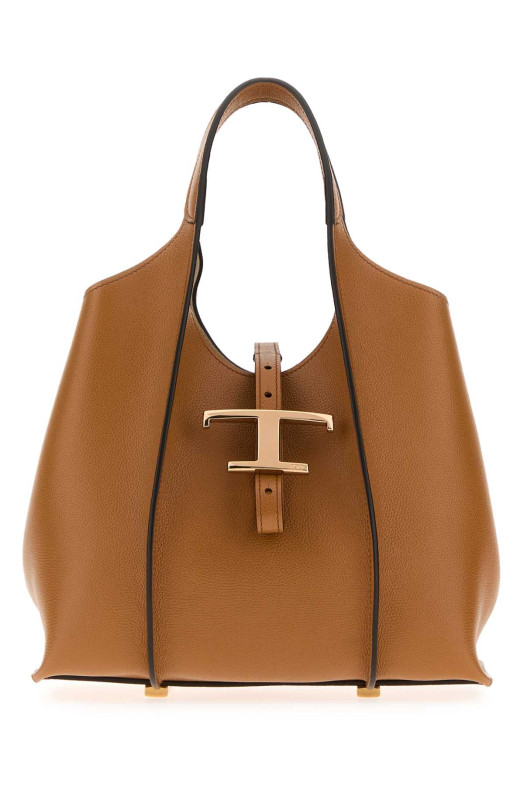 Карамельная кожаная мини-сумка T Timeless TOD'S (XBWTSBA9100Q8E) TOD'S Карамельная кожаная мини-сумка T Timeless TOD'S (XBWTSBA9100Q8E) TOD'S