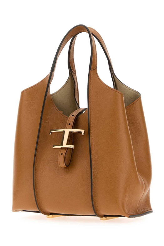 Карамельная кожаная мини-сумка T Timeless TOD'S (XBWTSBA9100Q8E) TOD'S Карамельная кожаная мини-сумка T Timeless TOD'S (XBWTSBA9100Q8E) TOD'S