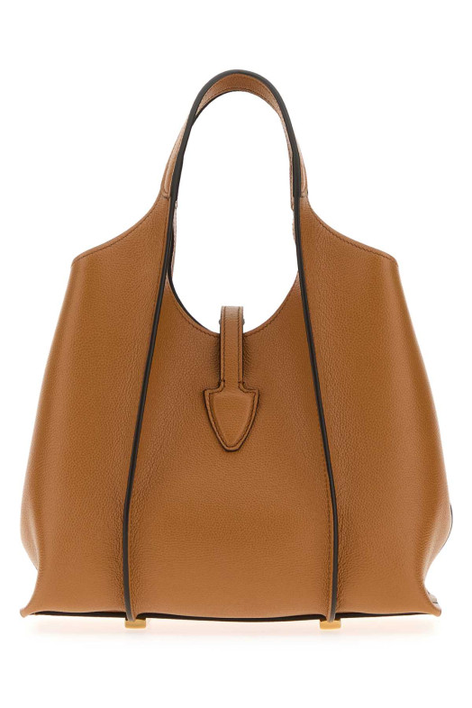 Карамельная кожаная мини-сумка T Timeless TOD'S (XBWTSBA9100Q8E) TOD'S Карамельная кожаная мини-сумка T Timeless TOD'S (XBWTSBA9100Q8E) TOD'S