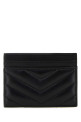 Черный кожаный держатель для карт Cassandre Черный SAINT LAURENT (423291AAA44) Черный кожаный держатель для карт Cassandre Черный SAINT LAURENT (423291AAA44)