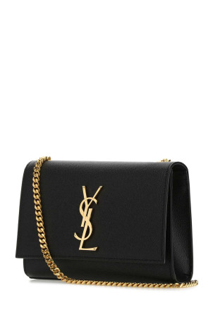 Black leather crossbody bag Black SAINT LAURENT (469390BOW0J) Black leather crossbody bag Black SAINT LAURENT (469390BOW0J)