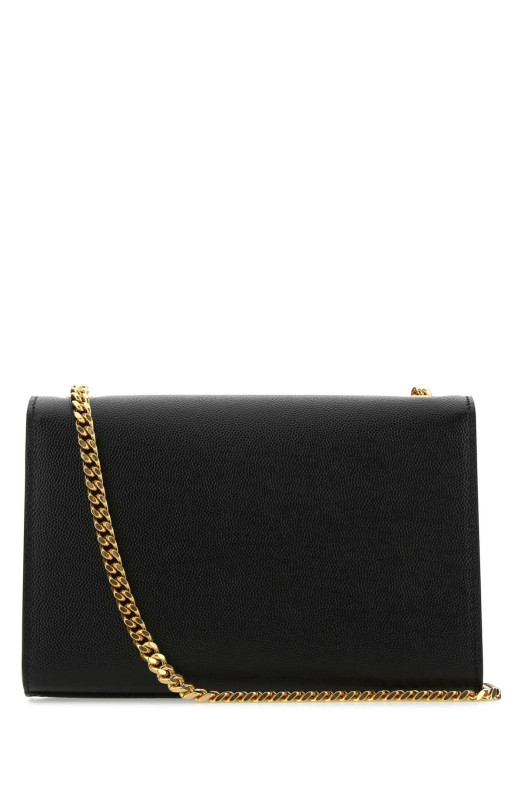 Black leather crossbody bag Black SAINT LAURENT (469390BOW0J) Black leather crossbody bag Black SAINT LAURENT (469390BOW0J)