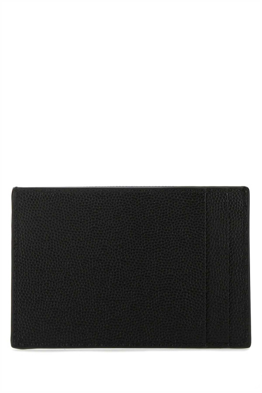 Black leather card holder Black SAINT LAURENT (5823051GF0J) Black leather card holder Black SAINT LAURENT (5823051GF0J)
