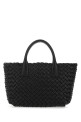 Black leather mini Cabat handbag Black BOTTEGA VENETA (709464V1OW1)