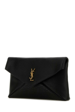 Чорна шкіряна сумочка Cassandre Чорна SAINT LAURENT (769307AACYT) Чорна шкіряна сумочка Cassandre Чорна SAINT LAURENT (769307AACYT)