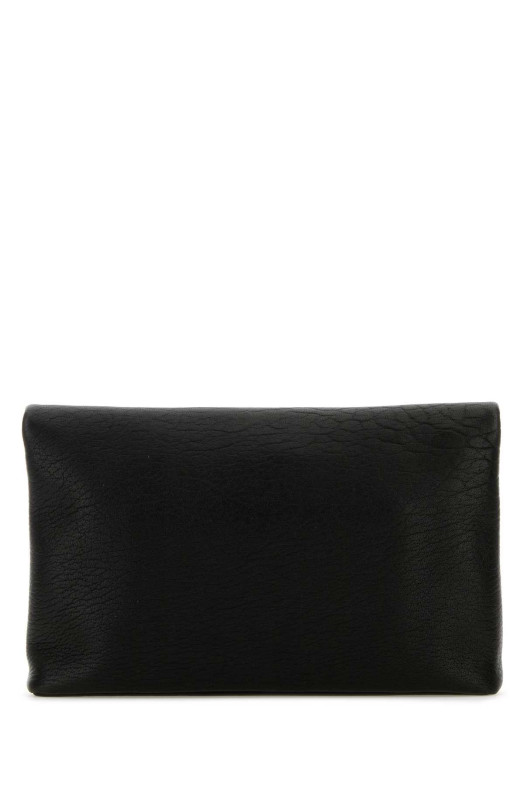 Черный кожаный конверт Cassandre Черный SAINT LAURENT (769307AACYT) Черный кожаный конверт Cassandre Черный SAINT LAURENT (769307AACYT)