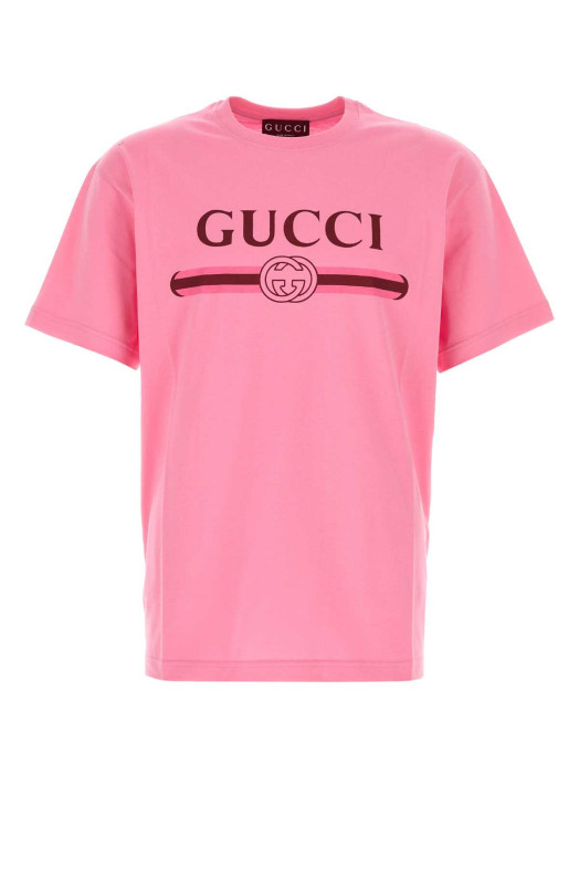 Розовая хлопковая толстовка GUCCI (796395XJHDH) Розовая хлопковая толстовка GUCCI (796395XJHDH)
