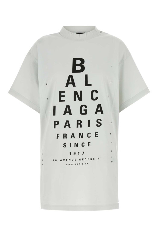 Chalk coton oversize shirt White BALENCIAGA (811688TRVU6) Chalk coton oversize shirt White BALENCIAGA (811688TRVU6)