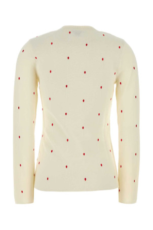 Embroidered cotton blend sweater BOTTEGA VENETA (824241V5BG0) Embroidered cotton blend sweater BOTTEGA VENETA (824241V5BG0)